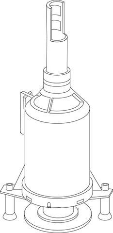 Auslaufventil zu SPK W250, W285, W295, W370, W444, W770, W900, AP210 / AP240, komplett