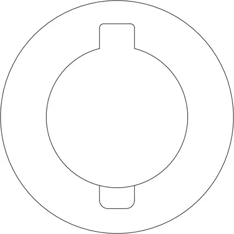Fixierring z. Füllventilbefestigung AP-SPK W500, W570, AP220, weiß