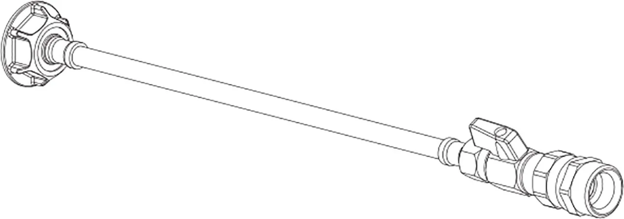 FLEXISCHLAUCH EURO/KONUS, innenliegend