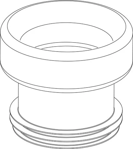 WC-DICHTUNGSMANSCHETTE MODELL NR. 6 W