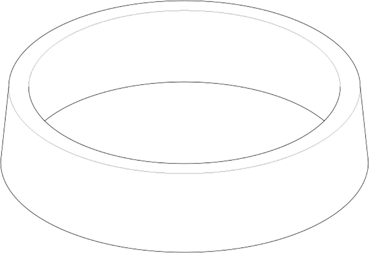 Dichtung zur Überwurfmutter, AP-SPK W250 - W1270DF, AP210 - AP270