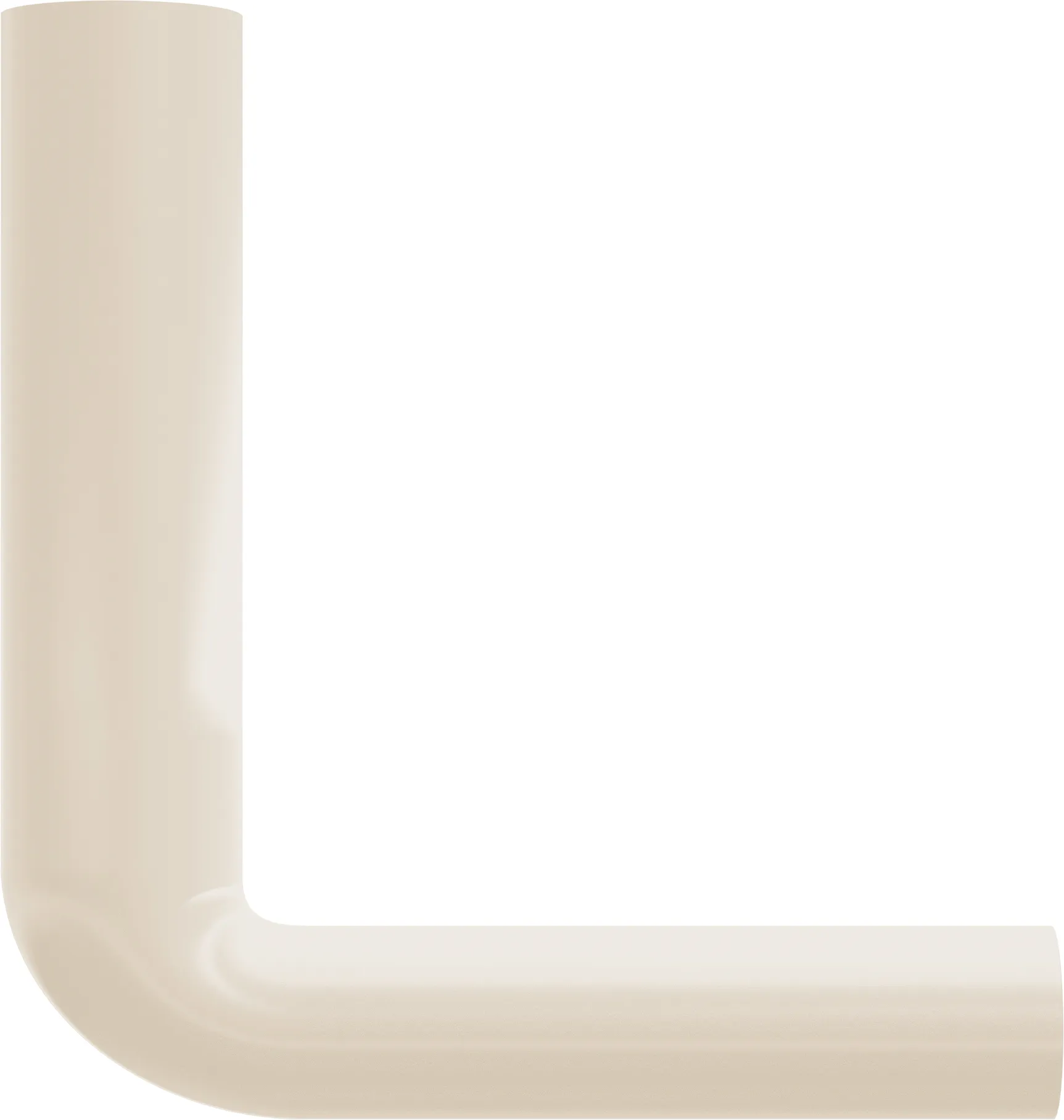 SPÜLROHRBOGEN 230 x 210 mm, pergamon