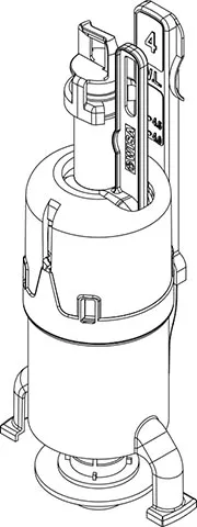 AUSLAUFVENTIL, 4/2 L SPÜLKÄSTEN