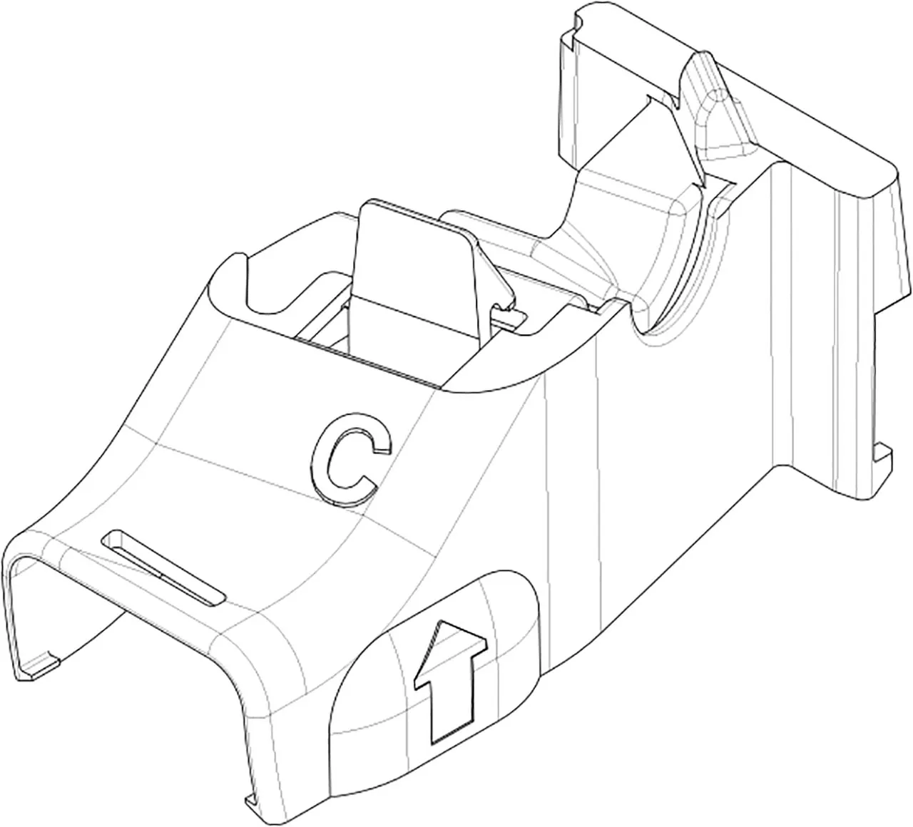 Haltebrücke für Füllventil zu UP-SPK XS/ XT, 380/ 387